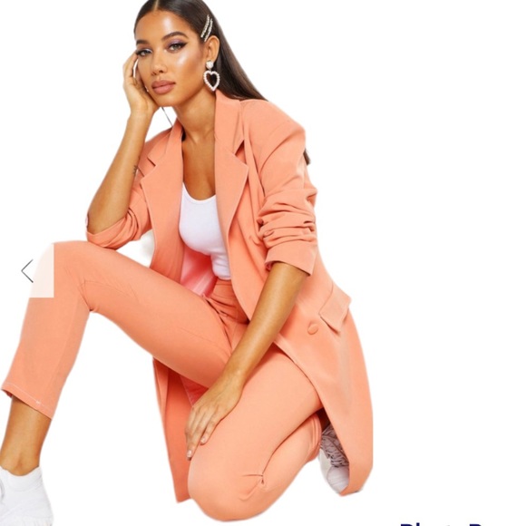 Boohoo WOVEN CONTRAST STITCH POCKET PANTS US - 6 - BEST DEAL - NEW WITH TAGS - Picture 3 of 8